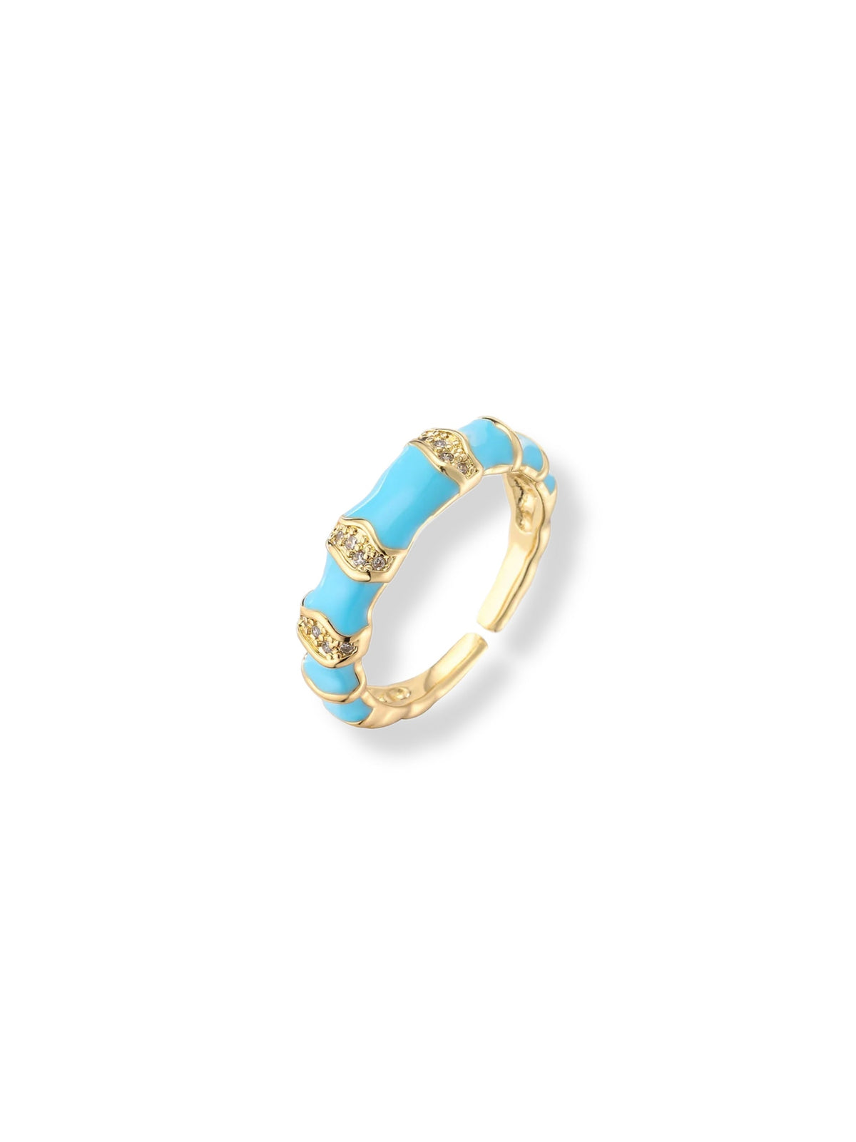 Aquamarine With Gold