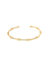 Bracelet Gold Bamboo Ajustable