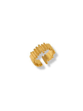 Gold piano ring - Adjustable