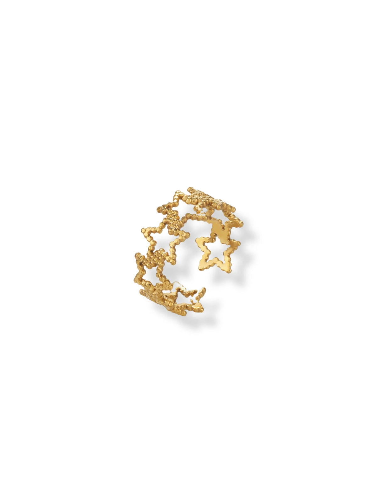 Gold stars ring