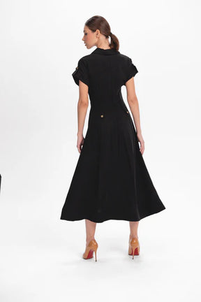 Onyx Breeze Dress