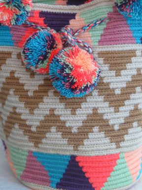 Apolinar pompom Mini bag