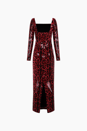 Red Beatrice Dress