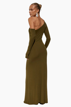 Bianca One Shoulder Maxi Dress
