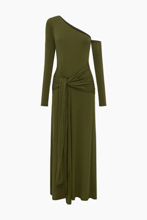 Bianca One Shoulder Maxi Dress