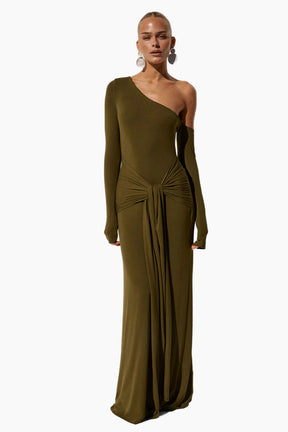 Bianca One Shoulder Maxi Dress