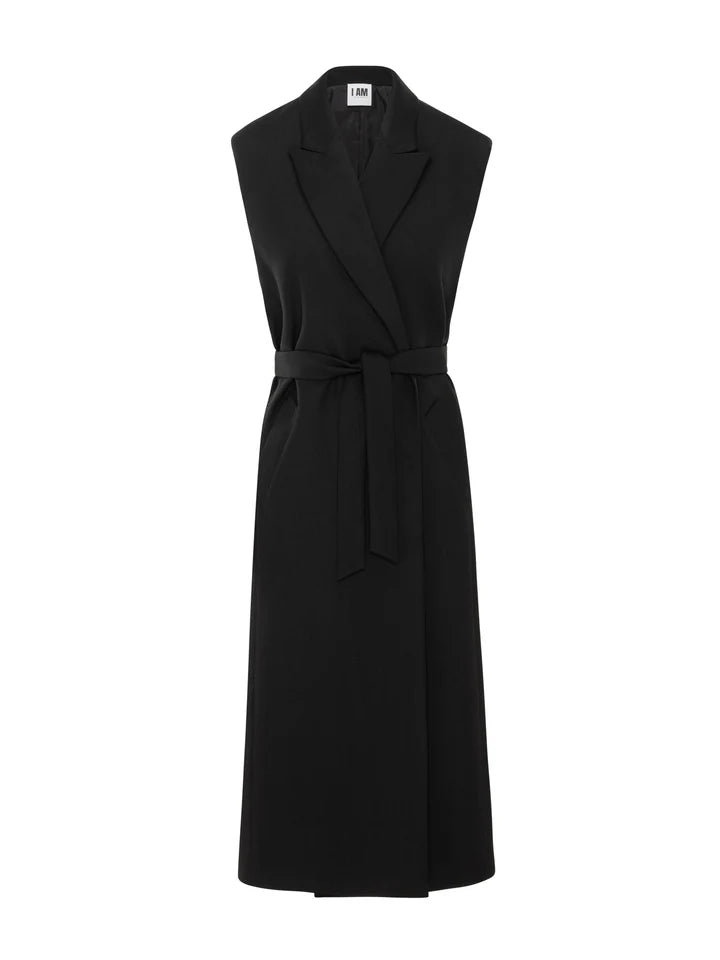 Long Black Vest