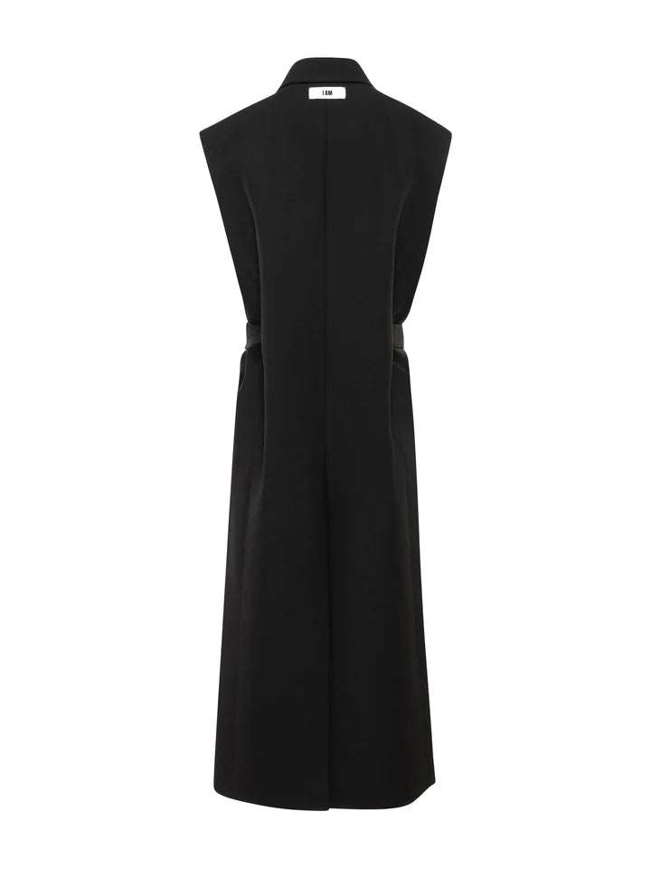 Long Black Vest