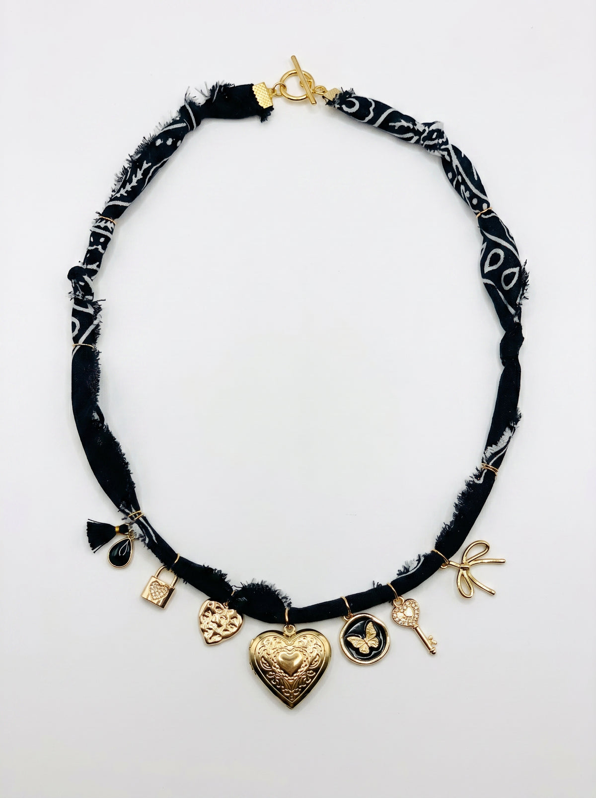 Black Gold Charms