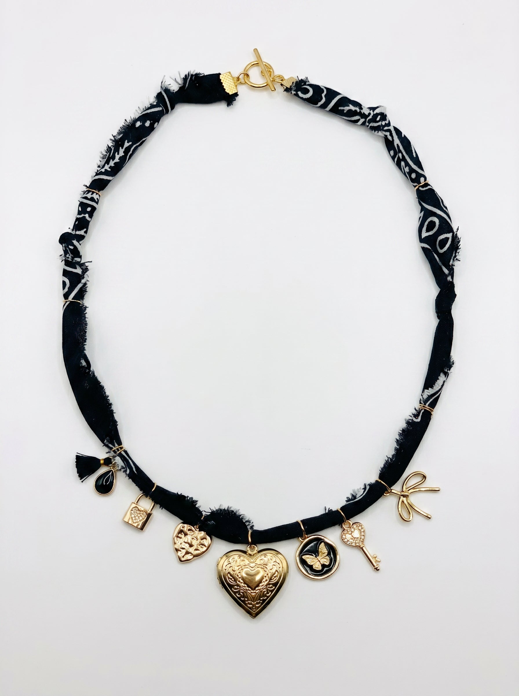 Black Gold Charms