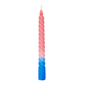 Twisted Candles in 3 Asst. Colors - 6HR
