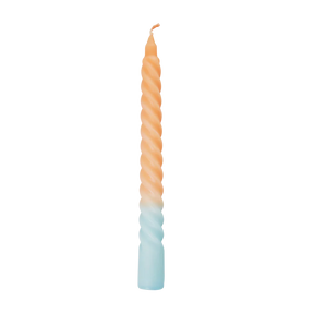 Twisted Candles in 3 Asst. Colors - 6HR