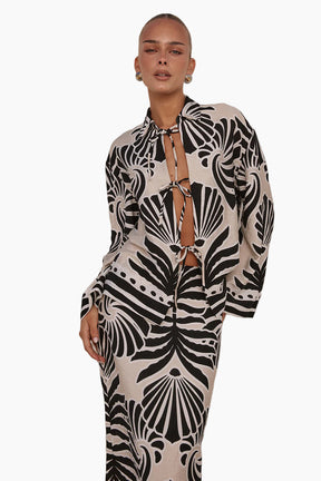 Clementine Sleeved Top