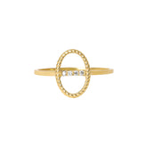 Celestial Diamond Bar Ring