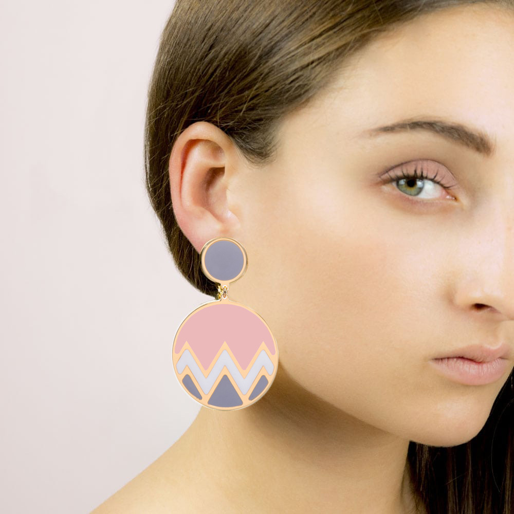 Chevron Earings