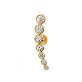 7 diamond stud (Single)
