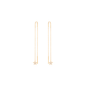 Dangling Star Earrings