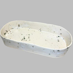 Deep Rectangular Platter - Sky 031