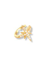 Small Gold Star Ear Cuff