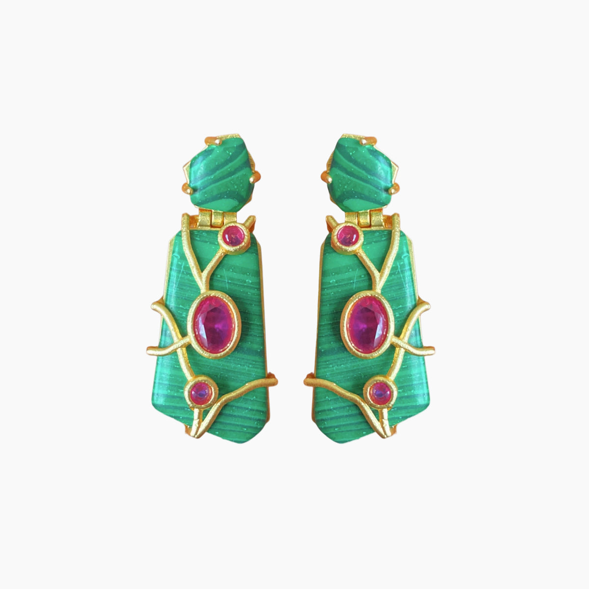 Le Quai Vert Earrings