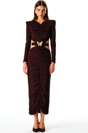 FREDA Cut Out Maxi Dress