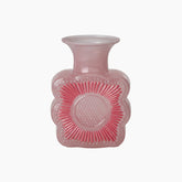 Pink textured vase 