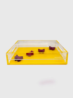 MOUSHI - Butterfly Yellow Base Tray 