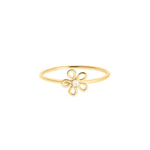 Golden Daisy Ring