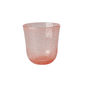 Acrylic Tumbler in Bubble Design - Peach - 410 ml