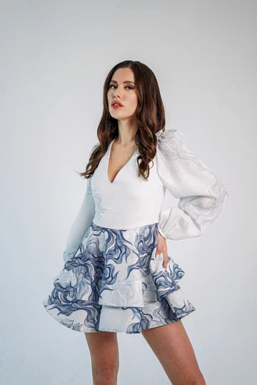 Hydrangea Blue Dress