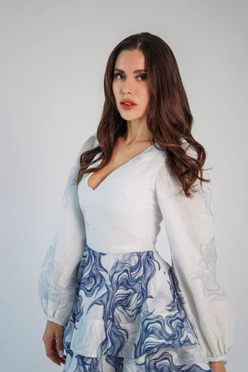 Hydrangea Blue Dress