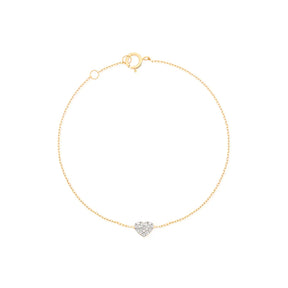 Heart Diamond Bracelet