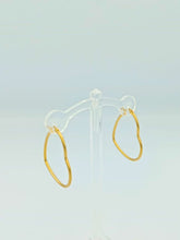 Heart Hoops Earrings