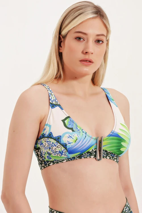 High-Waisted Tailoring Bikini