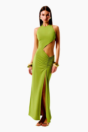 Ambrose Halter Neck Maxi Dress