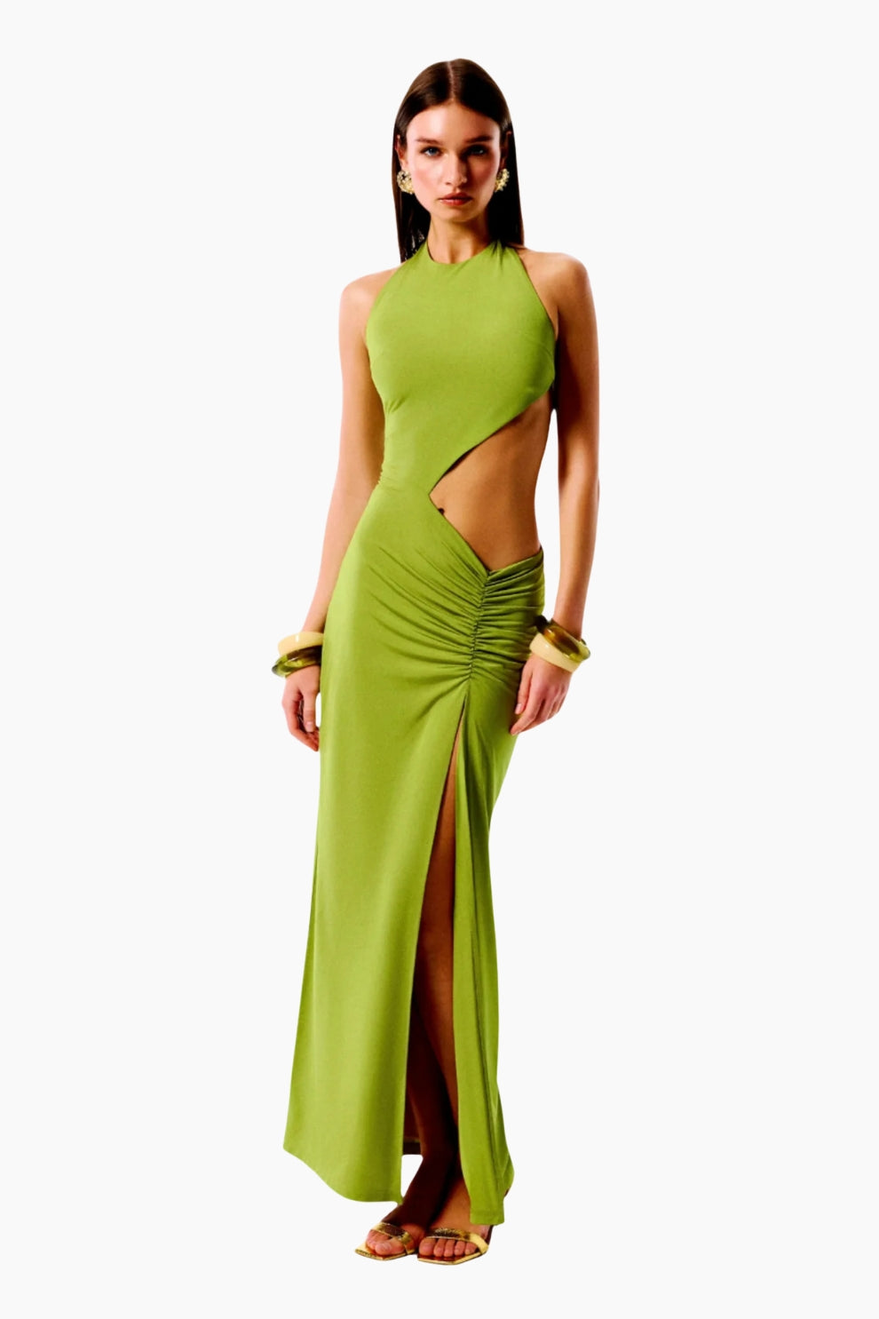 Ambrose Halter Neck Maxi Dress