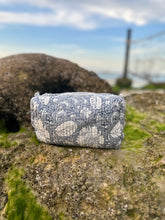 Tohfa Luxe Lila Handmade Block Printed Pouch - Large