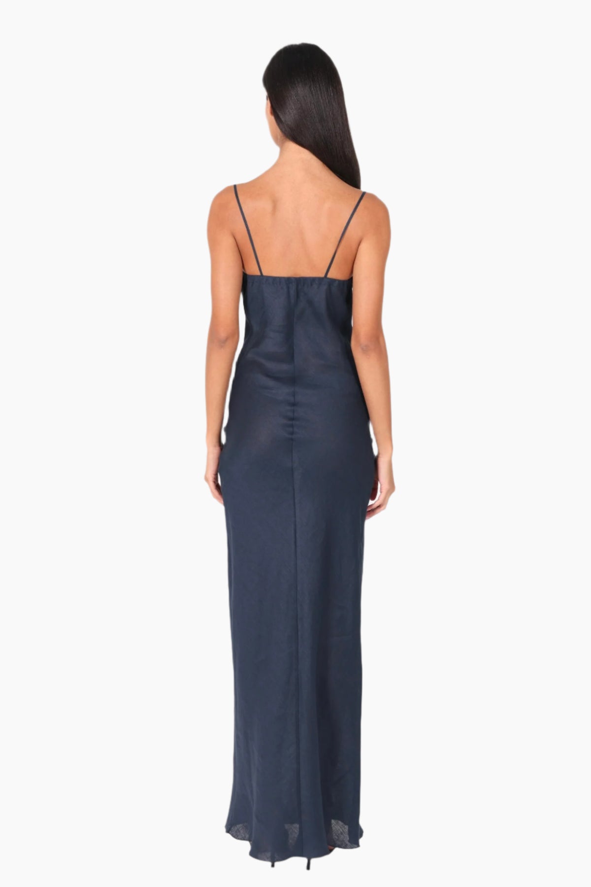 Navy blue evening gown 