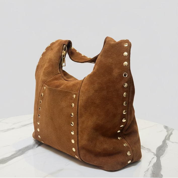 BS6217 Borsa Art. Sacca Venice Pocket Gold Studs