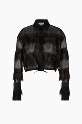 Genny Organza Stripes Shirt