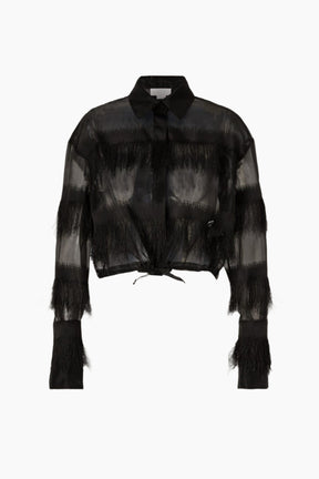 Genny Organza Stripes Shirt
