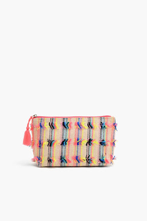 Jacquard Make-Up  Pouch