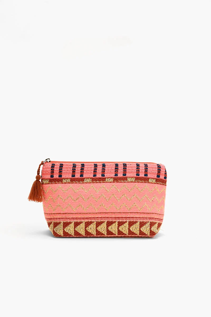 Jacquard Make-Up  Pouch