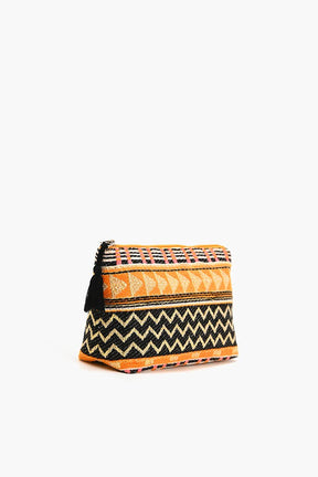 Jacquard Make-Up  Pouch