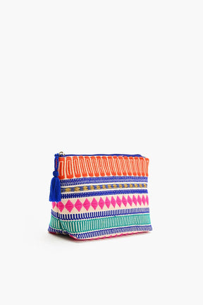 Jacquard Make-Up  Pouch