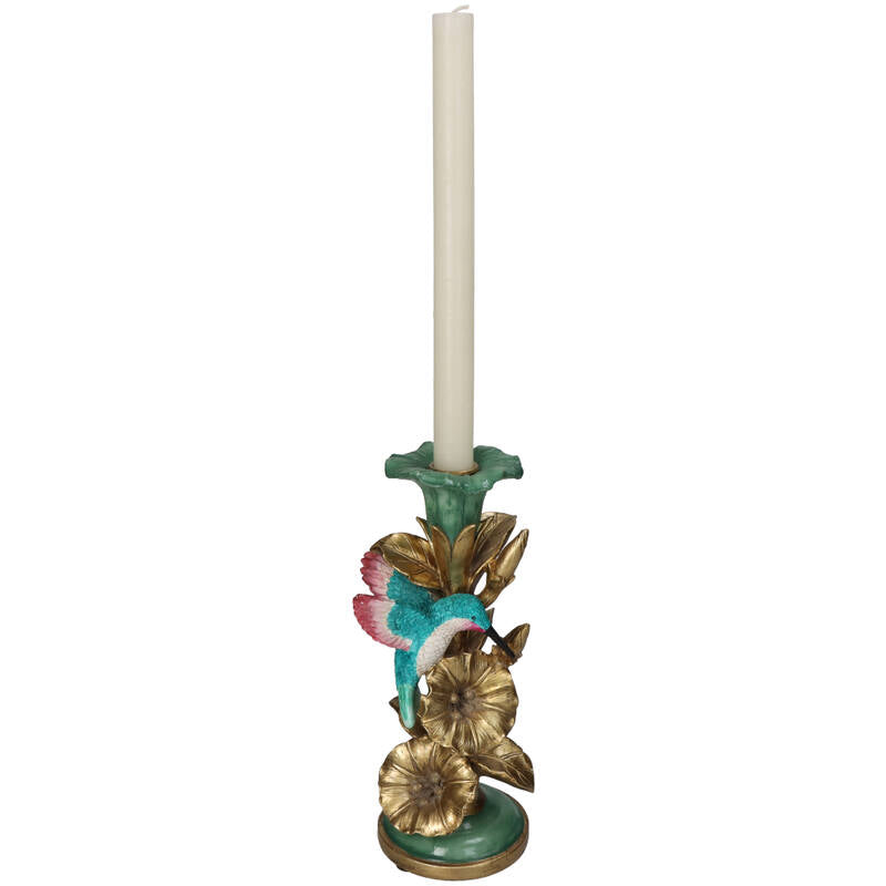 KAL-1028 Candle Stick Bird Multi 11x11x26cm