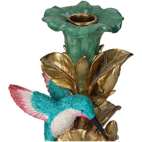 KAL-1028 Candle Stick Bird Multi 11x11x26cm