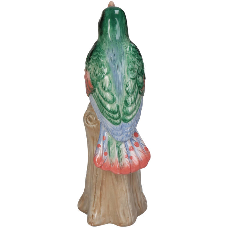 KAL-2132 Vase Bird Multi 9x7x20cm