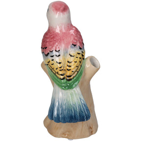 KAL-2133 Vase Bird Multi 9x9x20cm