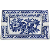 KAL-4201 Ashtray Porcelain Blue 18x13x2.5cm